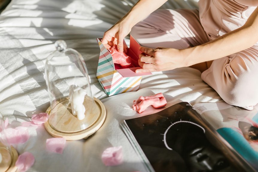 red and white magazine stories